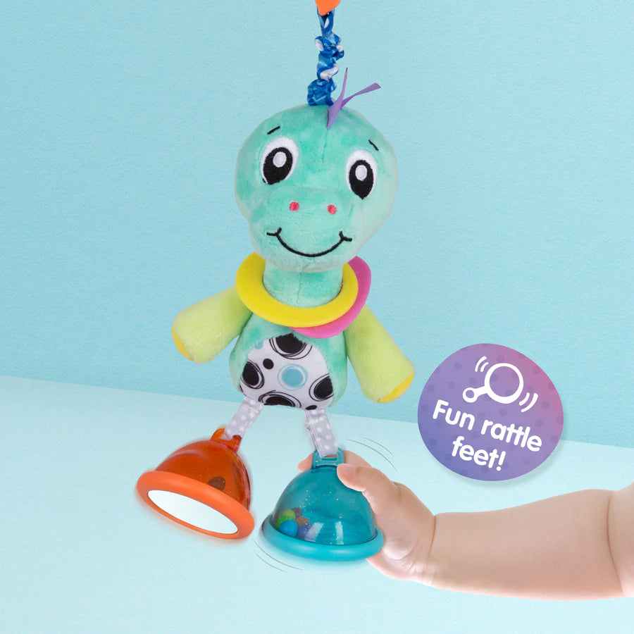حقيبة بلاستيكية من Playgro Dingly Dangly Denny Dino حقيبة بلاستيكية من Playgro Dingly Dangly Denny Dino