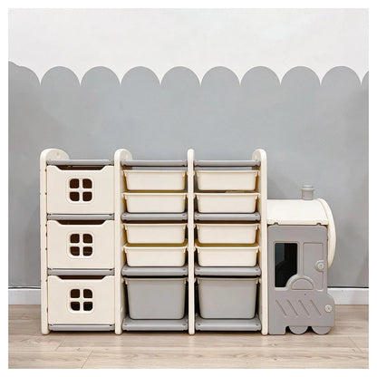 Little Angel Toys Organizers & Multi Storage Rack (White)