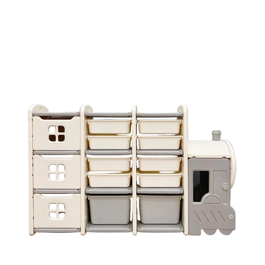 Little Angel Toys Organizers & Multi Storage Rack (White)
