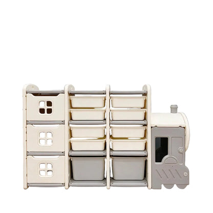 Little Angel Toys Organizers & Multi Storage Rack (White)