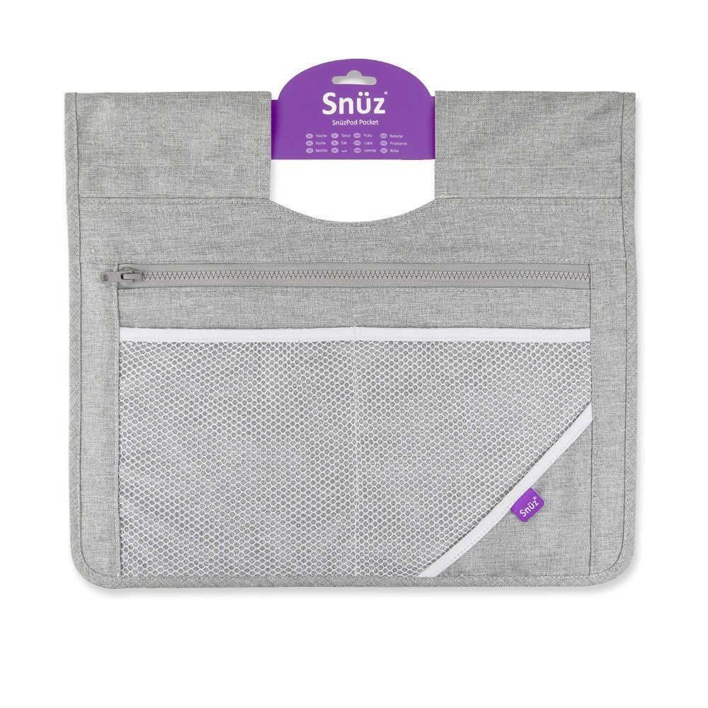 SnuzPod4 Storage Pocket (Grey)