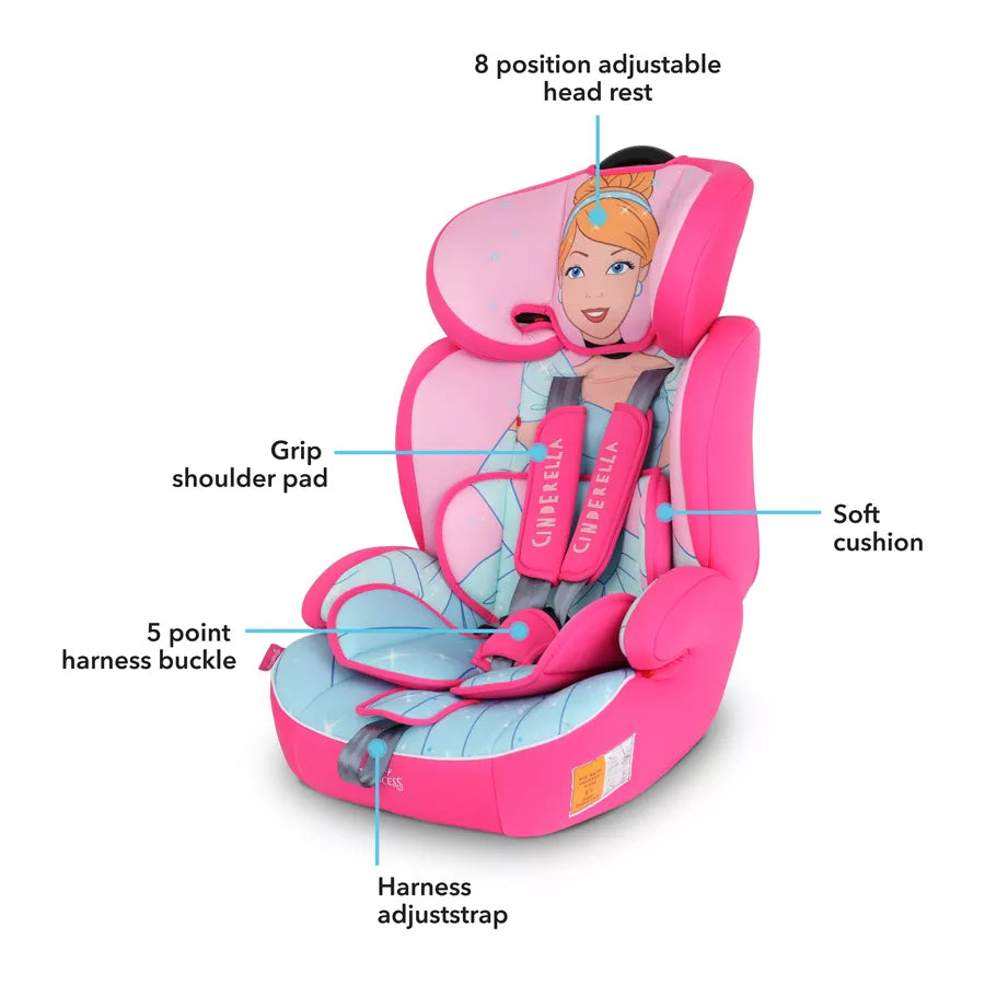 Disney Princess Licensed Car Seat