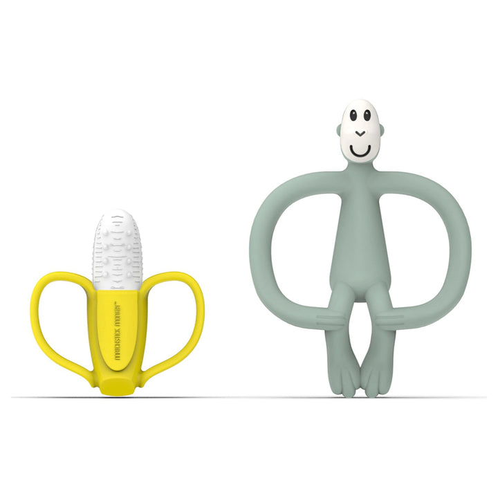 Matchstick Monkey Banana & Monkey Gift Set (Mint Green)