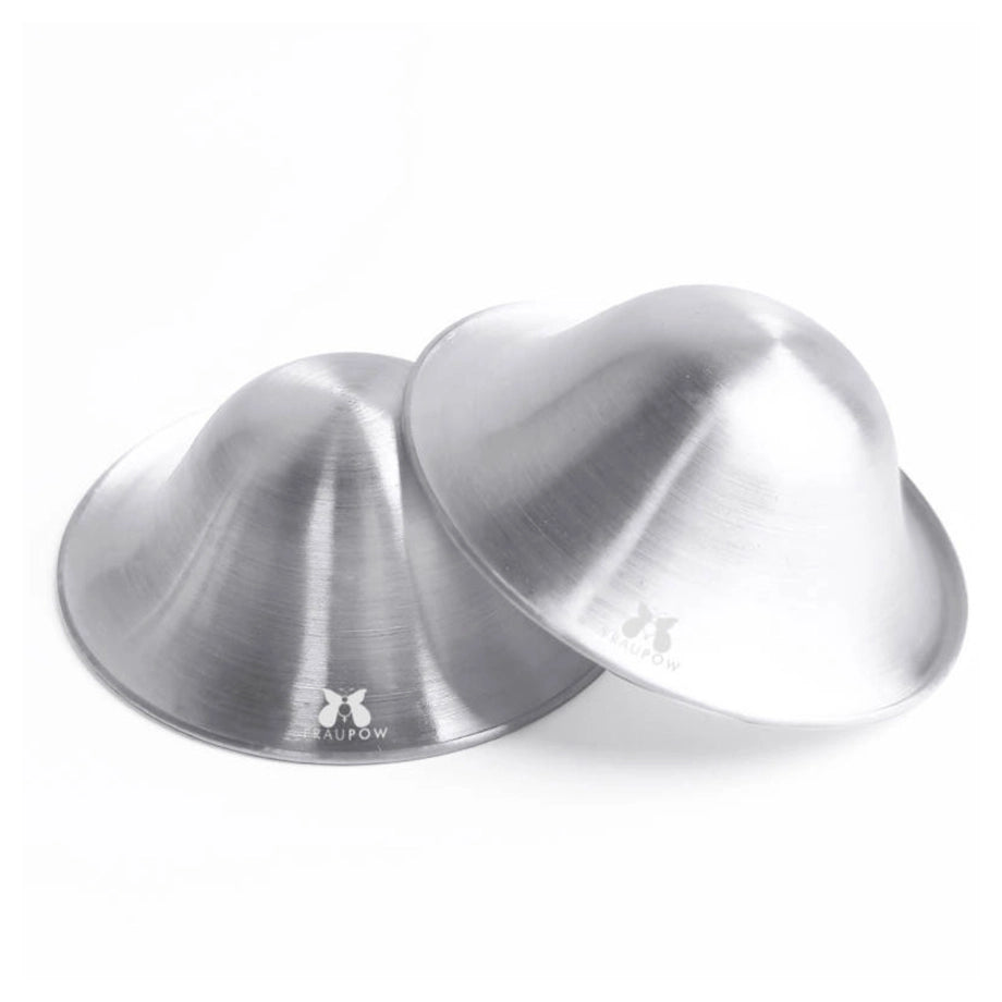 Fraupow Pure 999 Silver Breastfeeding Healing Cups (Pack of 2)