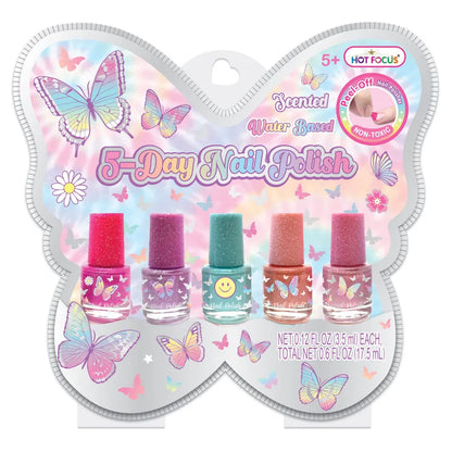 Hot Focus 5-Day Nail Polish-Butterfly