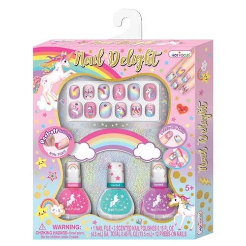 Hot Focus Unicorn Nail Delight Set