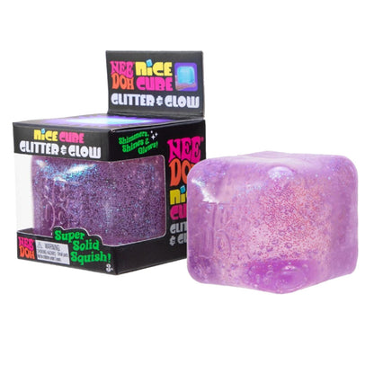 Schylling Needoh Glitter & Glow Nice Cube