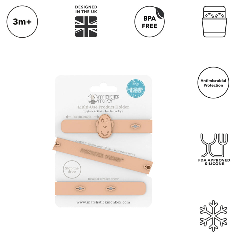 Matchstick Monkey Multi Use Product Holder (Dusty Pink) Matchstick Monkey Multi Use Product Holder (Dusty Pink)