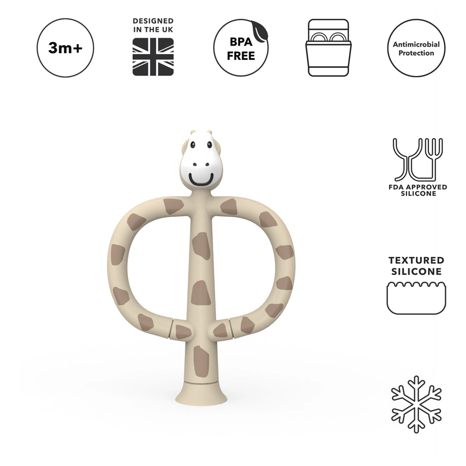 Matchstick Monkey Training Toothbrush Giraffe Matchstick Monkey Training Toothbrush Giraffe