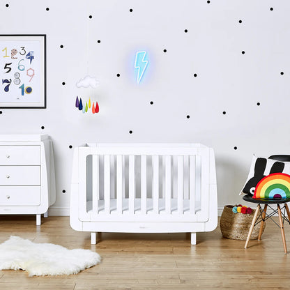 SnuzKot Mode Cot Bed (White)