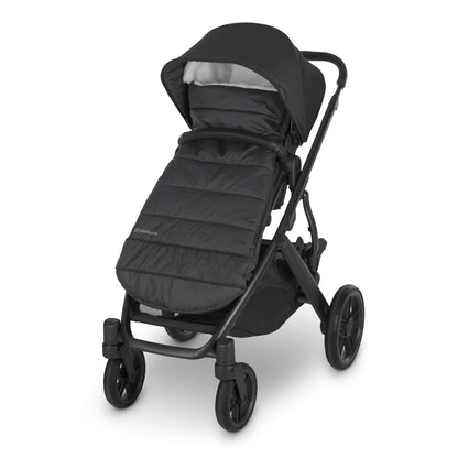UPPAbaby  Vista V3 Stroller - Jake - Charcoal | Carbon Frame | Black Leather