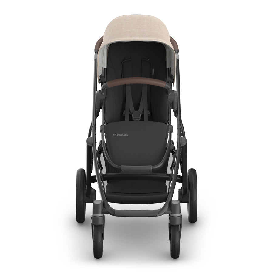 عربة أطفال أوبابيبي فيستا في3 - لون ليام أوت ميلانج | إطار كربوني | جلد كستنائي عربة أطفال أوبابيبي فيستا في3 - لون ليام أوت ميلانج | إطار كربوني | جلد كستنائي
