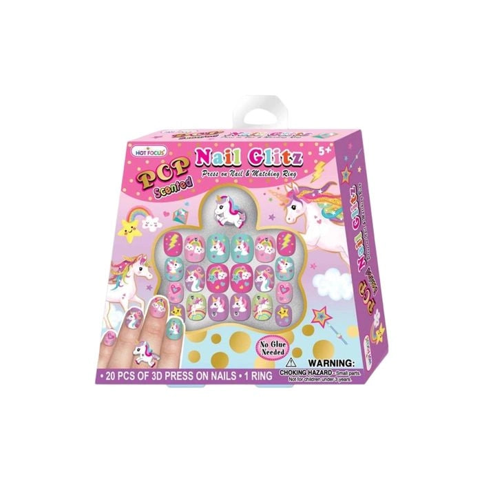 Hot Focus Pop Nail Glitz Vanity Set