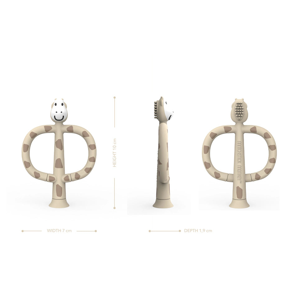 Matchstick Monkey Training Toothbrush Giraffe Matchstick Monkey Training Toothbrush Giraffe