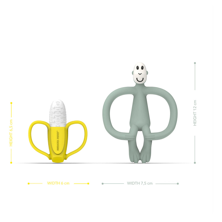 Matchstick Monkey Banana & Monkey Gift Set (Mint Green) Matchstick Monkey Banana & Monkey Gift Set (Mint Green)