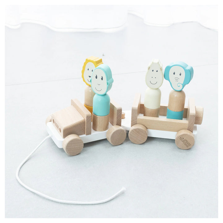 Matchstick Monkey Playtime Safari Jeep