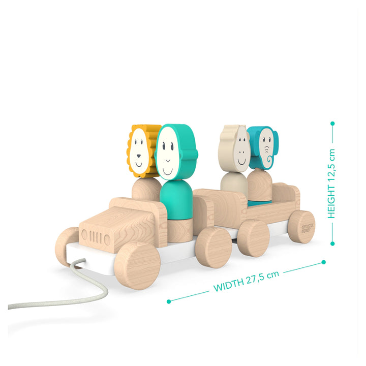 Matchstick Monkey Playtime Safari Jeep