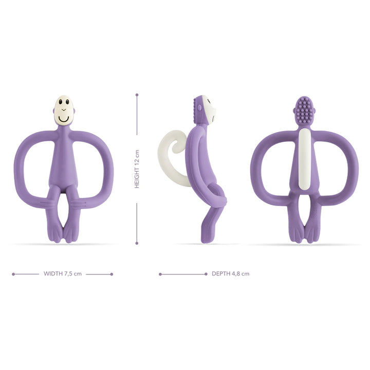 Matchstick Monkey Teething Toy (Purple)