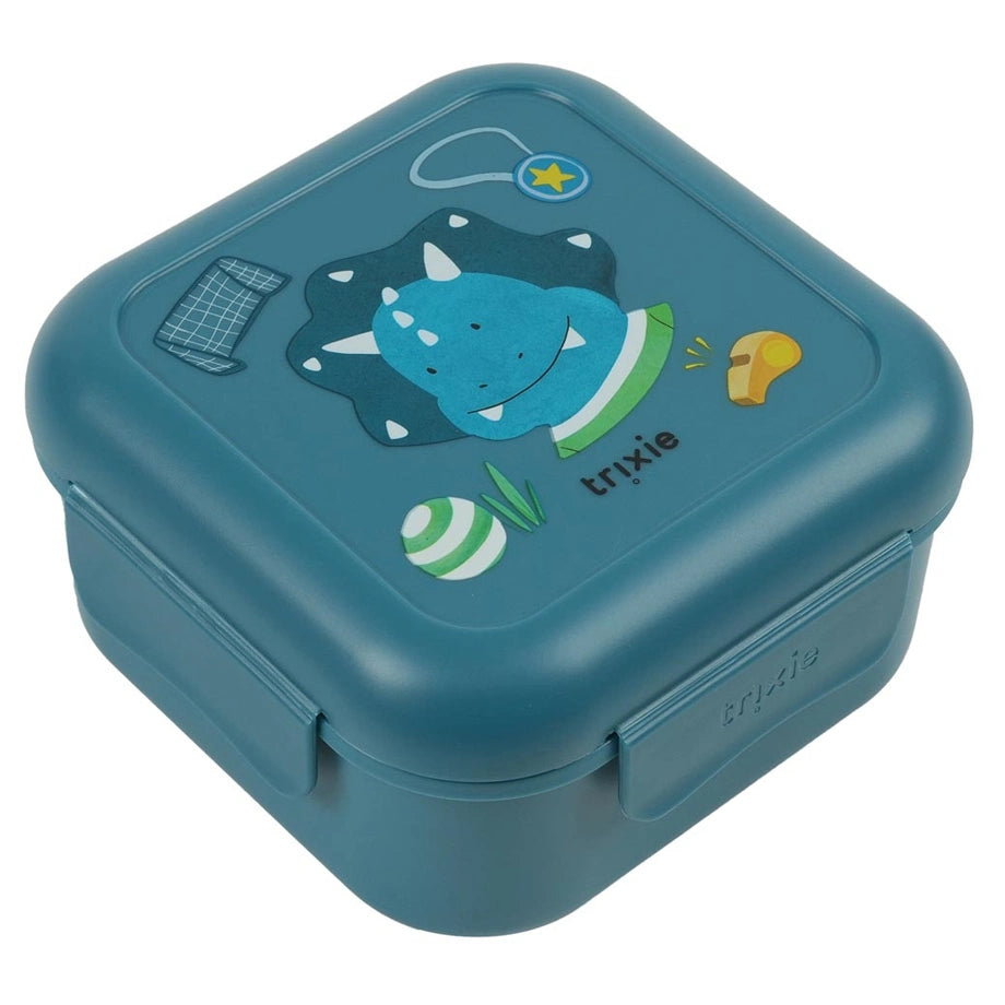 Trixie Snack Box with Clips (Ballplayer Mr. Triceratops)