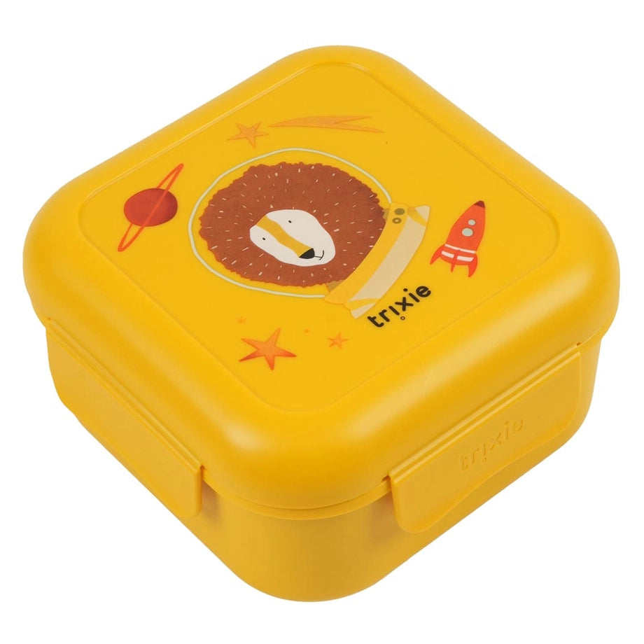 Trixie Snack Box with Clips (Spaceman Mr. Lion)