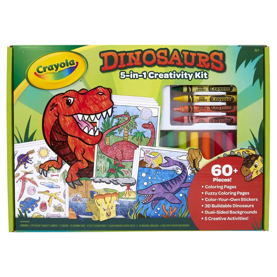 Crayola Dinosaurs 5-in-1 Creativity Kit