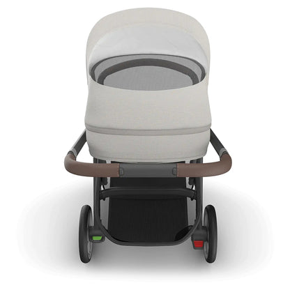 UPPAbaby Cruz V3 Stroller Savannah Pearl Grey Chestnut Leather (Savannah)