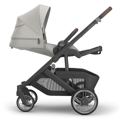 UPPAbaby Cruz V3 Stroller Savannah Pearl Grey Chestnut Leather (Savannah)