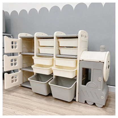 Little Angel Toys Organizers & Multi Storage Rack (White)
