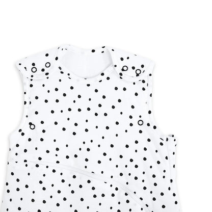 SnuzPouch Sleeping Bag, 1.0 Tog, 0-6M (Mono Spot)