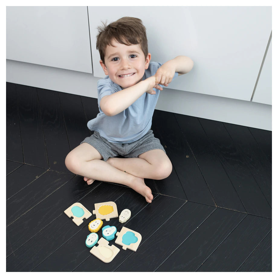 Matchstick Monkey Playtime Puzzle & Matching Game