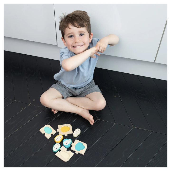 Matchstick Monkey Playtime Puzzle & Matching Game