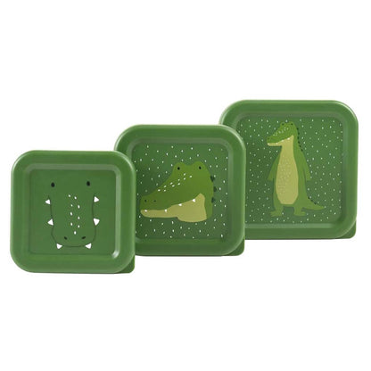 Trixie Snack Box Nesting Set of 3 (Mr. Alligator)