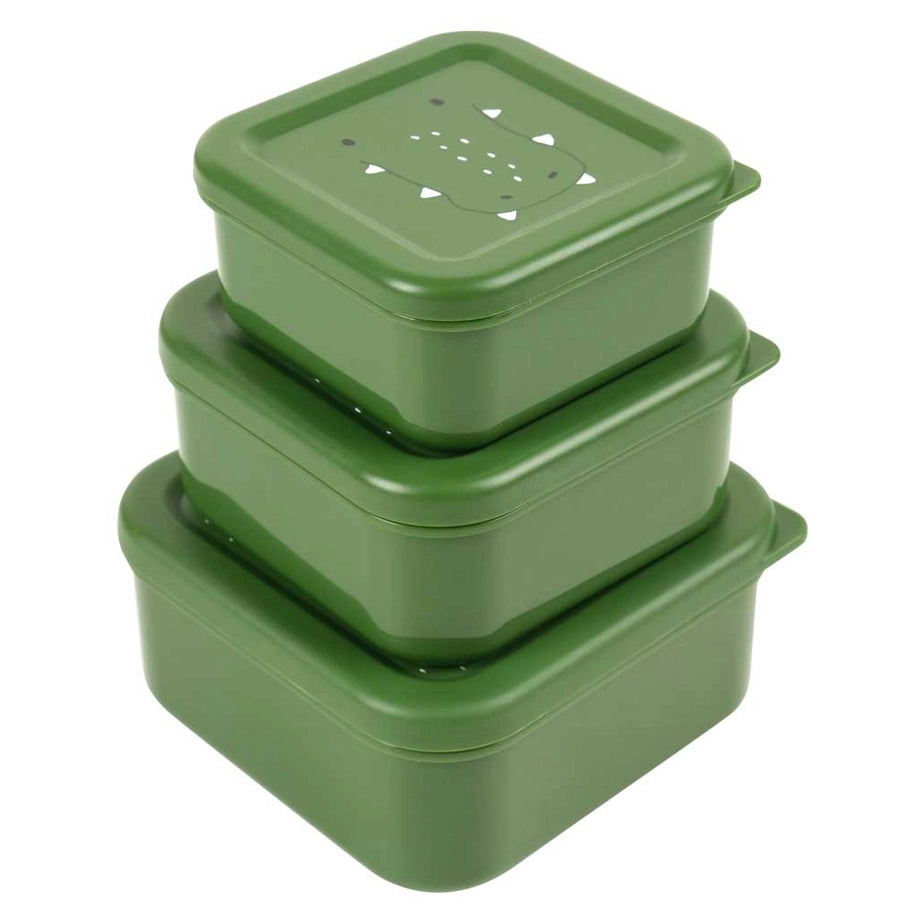 Trixie Snack Box Nesting Set of 3 (Mr. Alligator)