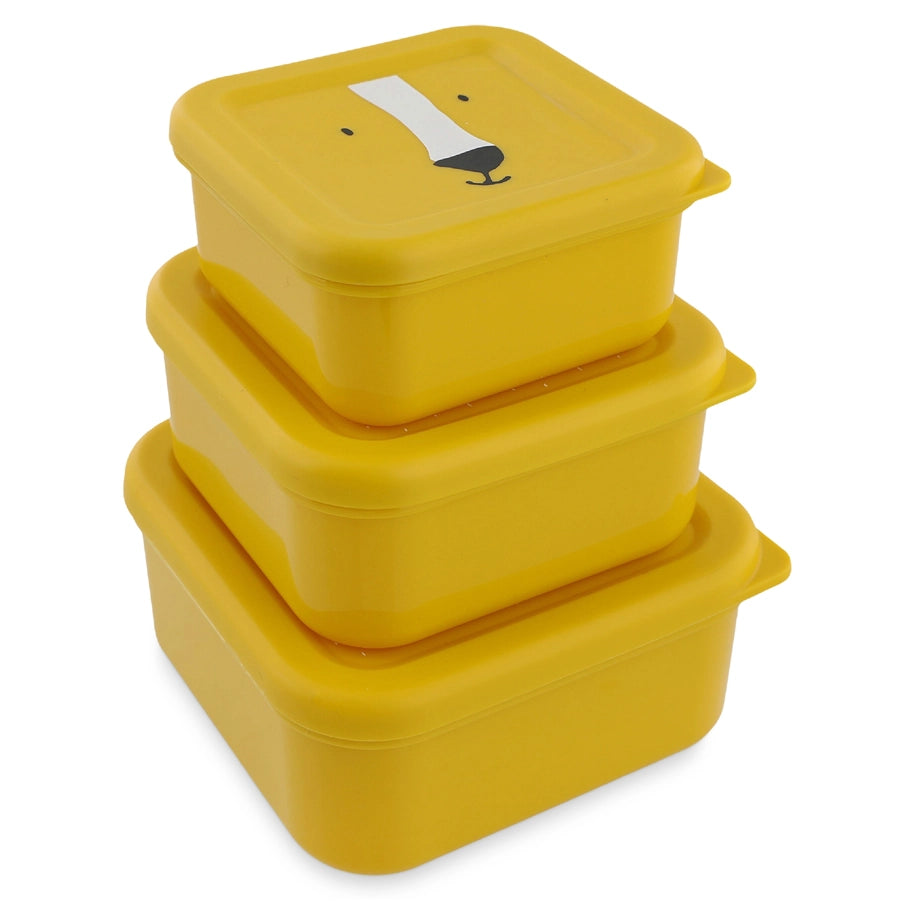 Trixie Snack Box Nesting Set of 3 (Mr Lion)
