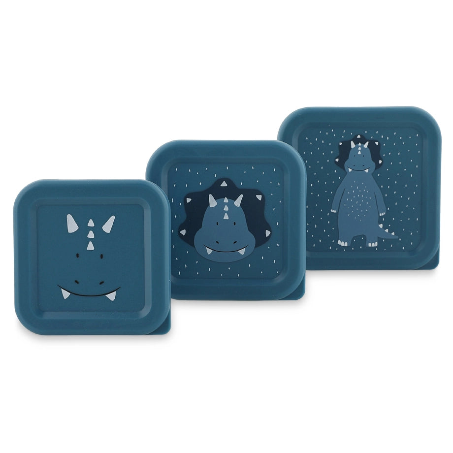 Trixie Snack Box Nesting Set of 3 (Mr Triceratops)