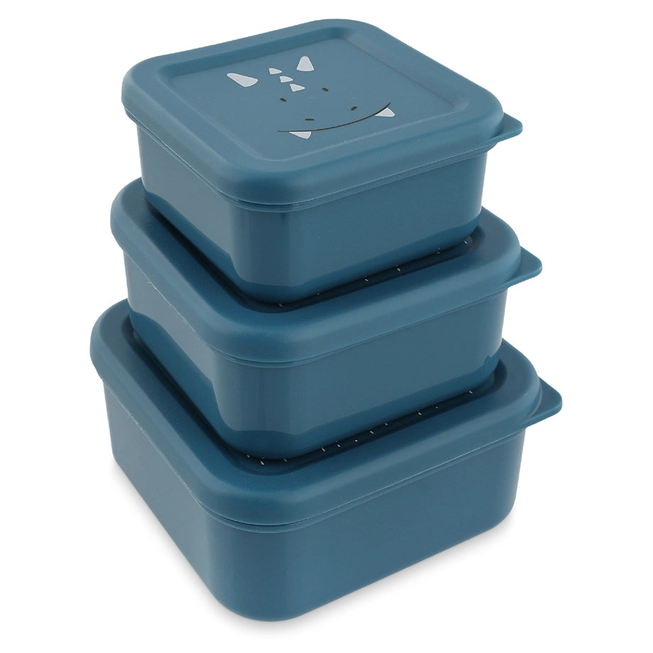 Trixie Snack Box Nesting Set of 3 (Mr Triceratops)