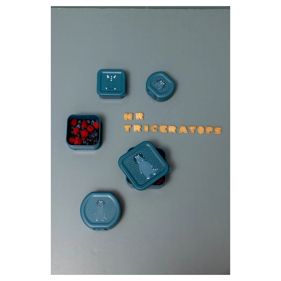 Trixie Snack Box Nesting Set of 3 (Mr Triceratops)