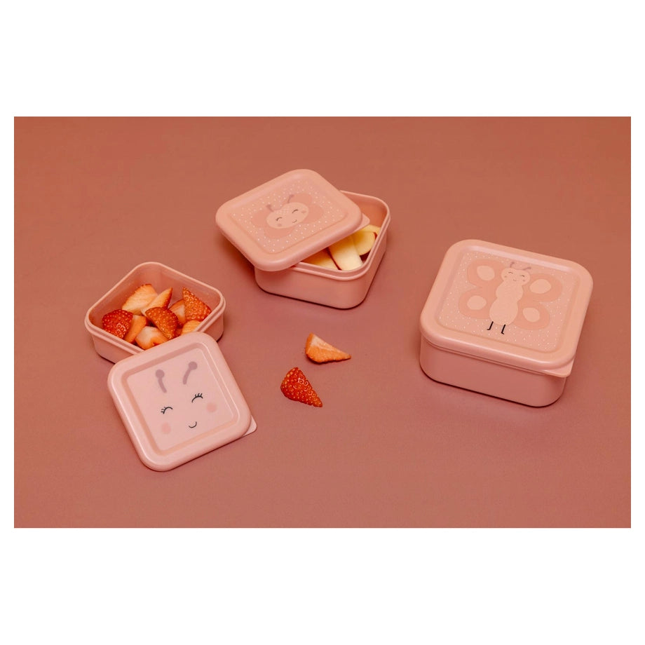 Trixie Snack Box Nesting Set of 3 (Mrs. Butterfly)