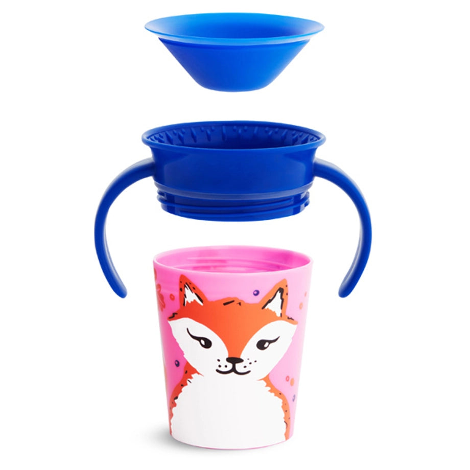 Munchkin Miracle 360° WildLove Trainer Cup 6oz (Fox)