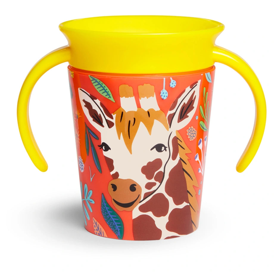 Munchkin Miracle 360° WildLove Trainer Cup 6oz (Giraffe)