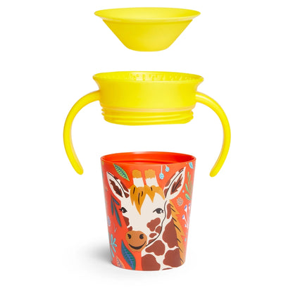 Munchkin Miracle 360° WildLove Trainer Cup 6oz (Giraffe)