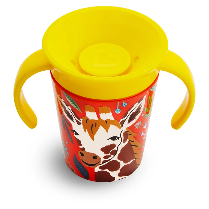 Munchkin Miracle 360° WildLove Trainer Cup 6oz (Giraffe)
