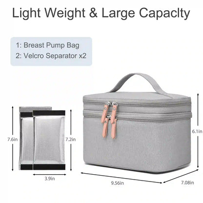 Fraupow Milk Cooler Bag | Insulated | Keeps Cold 12 Hours