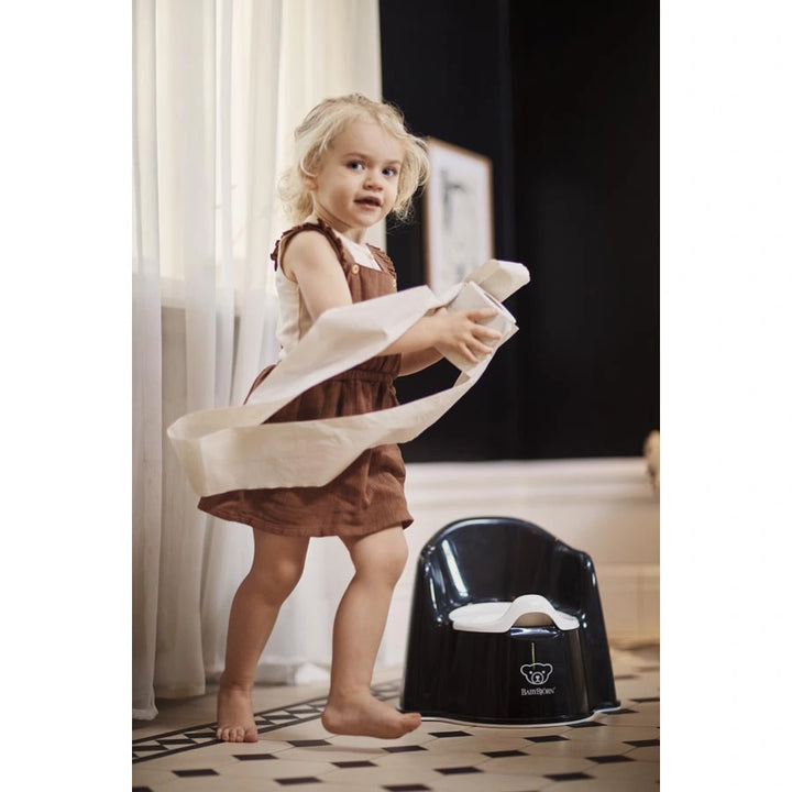 Babybjorn Potty Chair (Black/White)