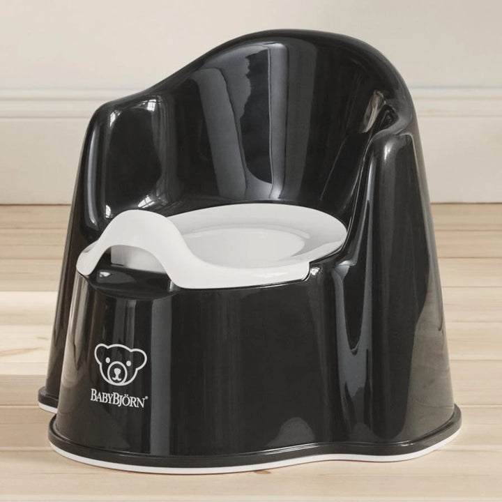 Babybjorn Potty Chair (Black/White)