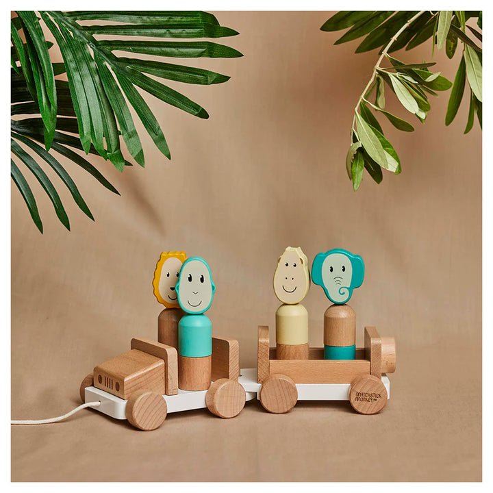Matchstick Monkey Playtime Safari Jeep