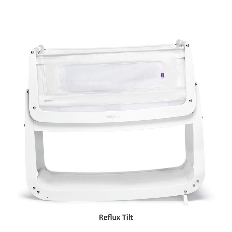 SnuzPod4 Bedside Crib (White)