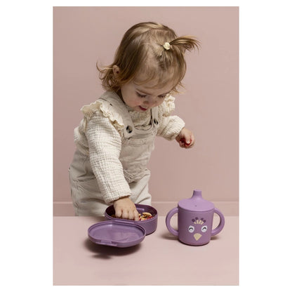 Trixie Snack Box with Clip Set of 2 (Mrs. Peacock)