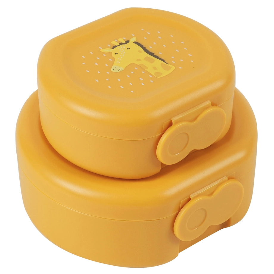 Trixie Snack Box with Clip Set of 2 (Mr. Giraffe)