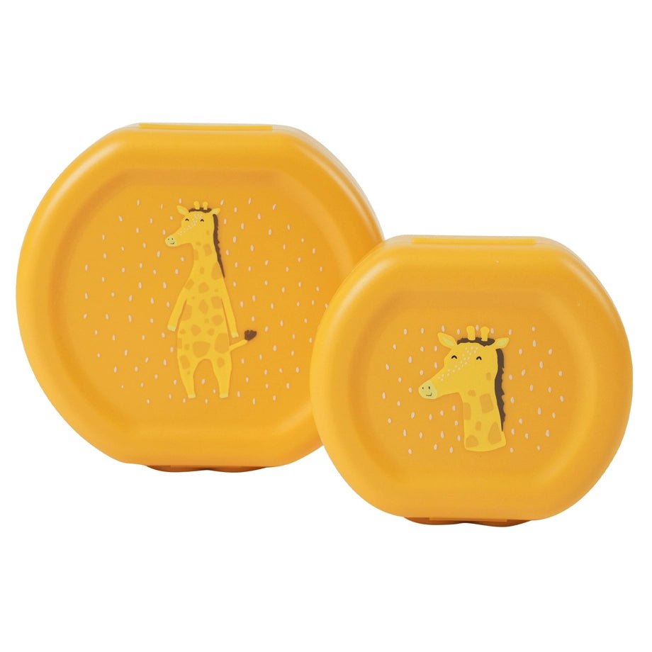 Trixie Snack Box with Clip Set of 2 (Mr. Giraffe)